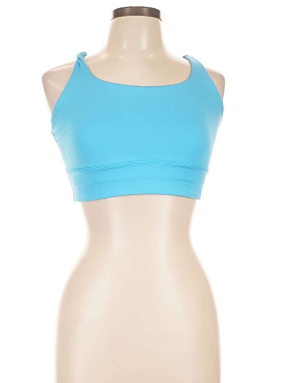 Lululemon Women's Light Blue sport bra top size 12